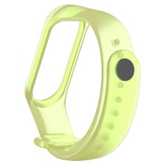 Ремінець Gasta Silicone Luminous for Xiaomi Mi Band 3 and Mi Band 4 color Light Green