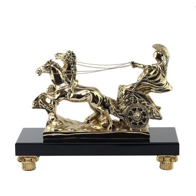 Статуетка ArtBe «Колісниця», золото 24 х 18,5 см