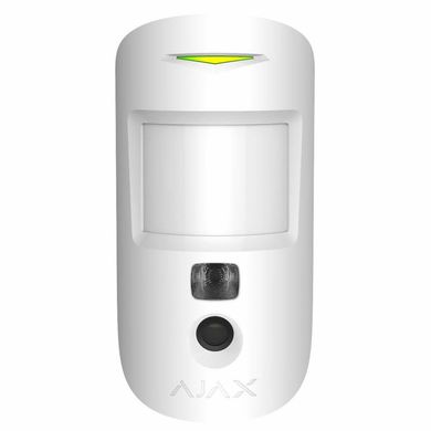 Датчик руху Ajax MotionCam white (MotionCam / white)